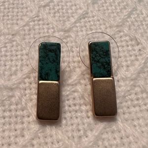 Noonday Jade & Gold Studs